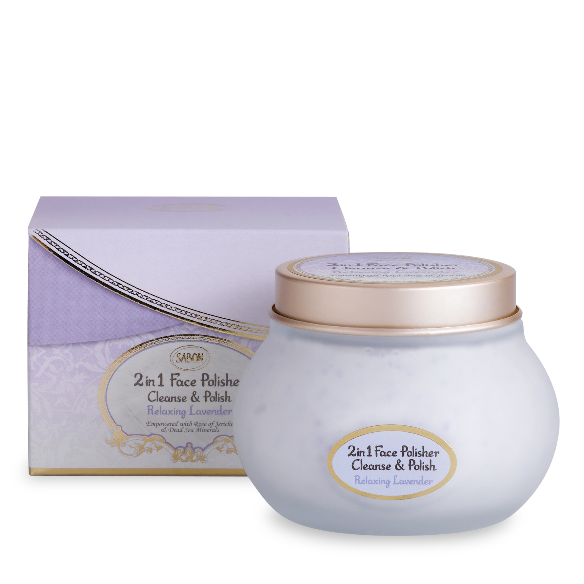 2 in 1 Lavender Facial Cleanser & Exfoliator - 200mL for Deep Pore Cleansing & Gentle Exfoliation - Perfect for Daily Skincare Routine & Spa-Like Experience at Home