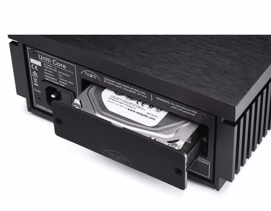 NAIM Uniti Core Hard Disk Server - High-Capacity Storage Solution for Home & Office | Perfect for Media Streaming, Data Backup & Network Storage