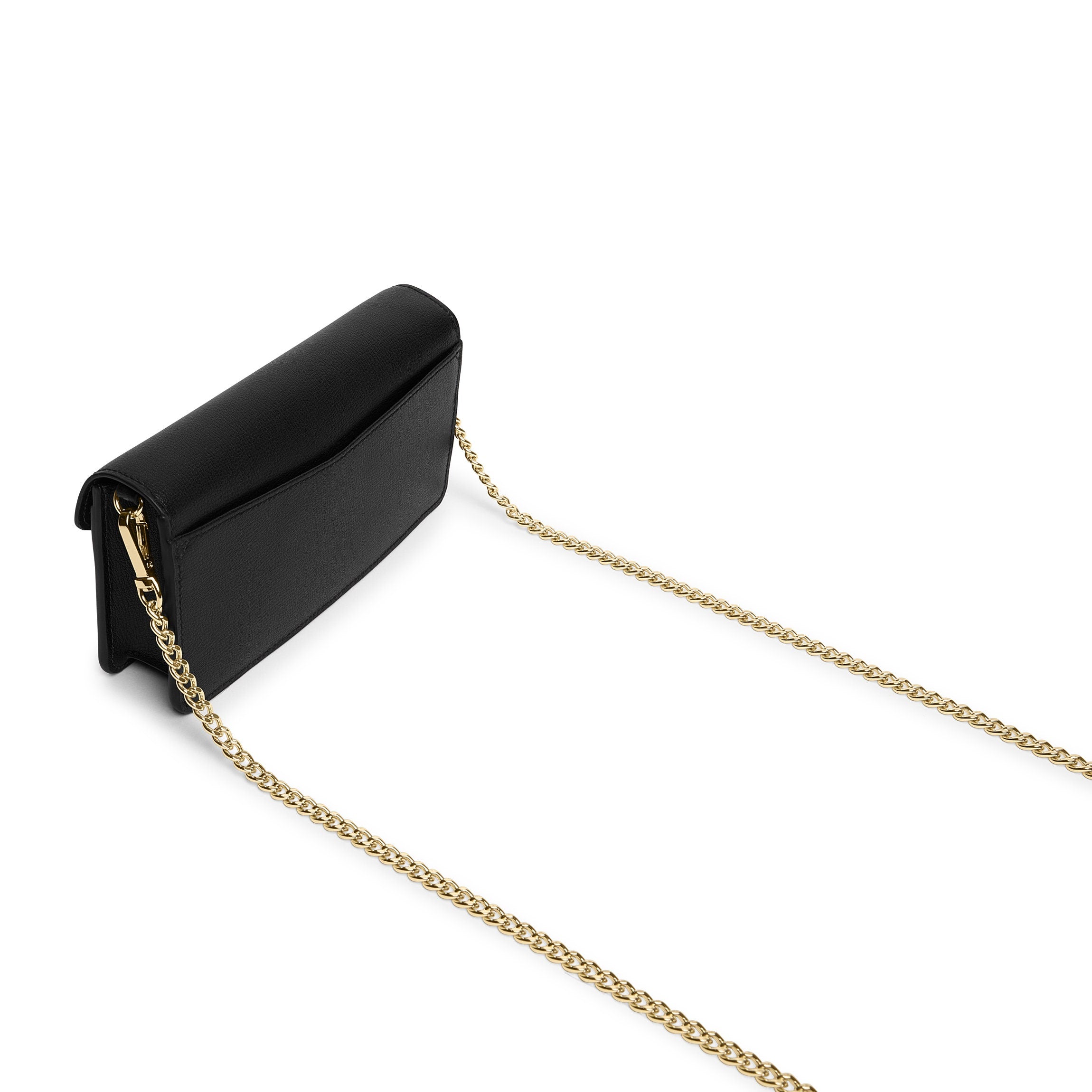Small Willow Chain Wallet - Stylish Black Crossbody Bag for Women | Perfect for Everyday Use, Travel & Night Out