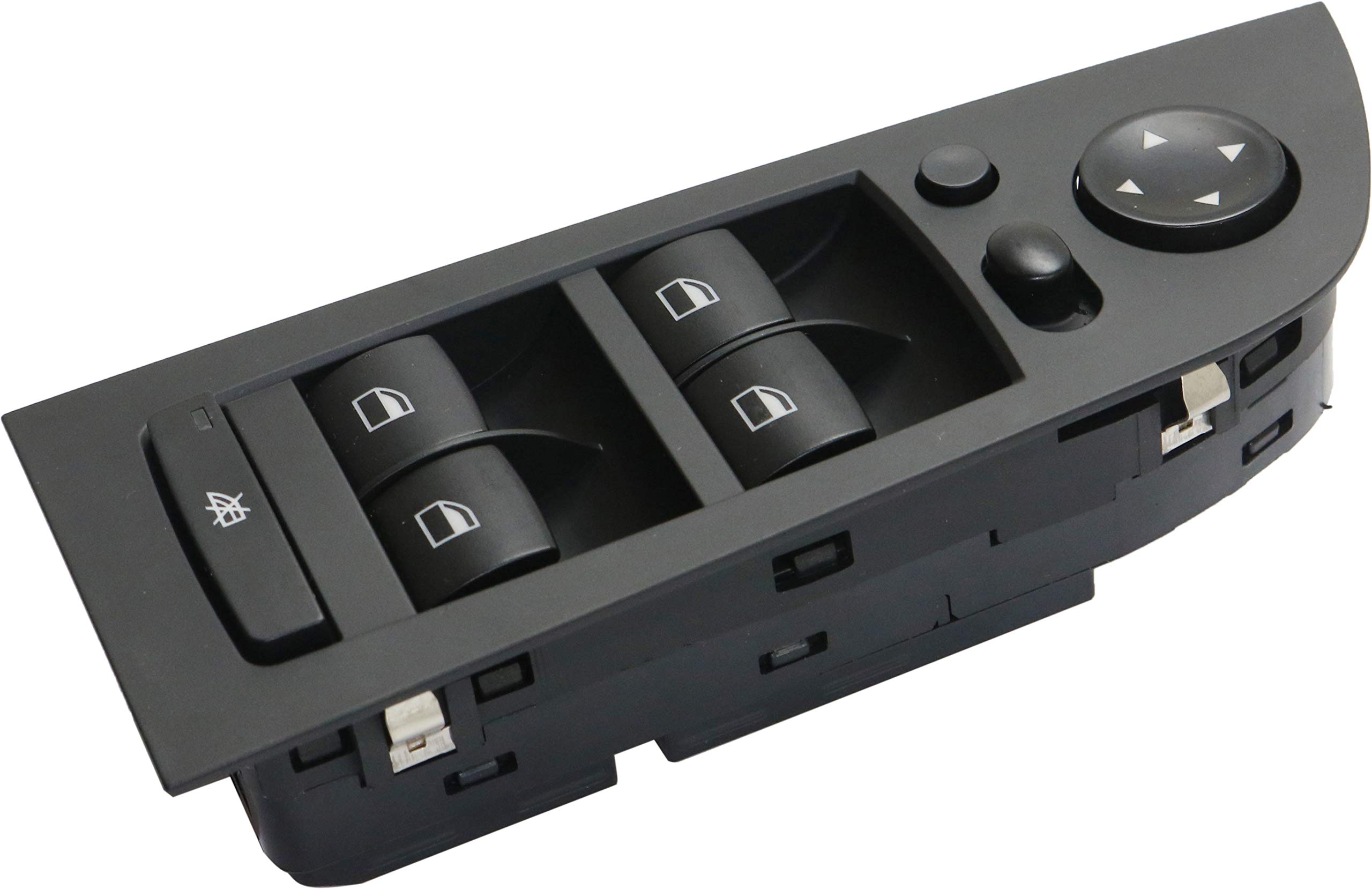 BMW 328i 2007-2010 Power Window Switch Replacement - 18-Prong Pin Male Terminal & Female Connector - Compatible with DWS856 & 61319217332 - Includes Power Folding Mirrors Function - Perfect for DIY Car Repairs & Window Mechanism Upgrades