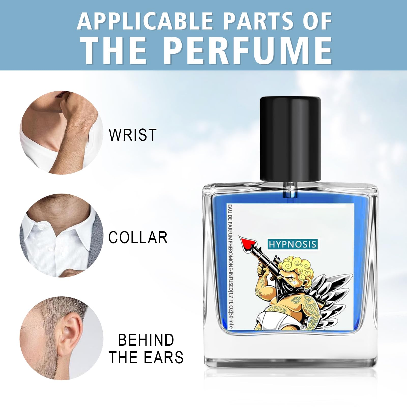 **Cupld Hypnosis 2.0 Cologne for Men – Pheromone-Infused Attraction Scent | Long-Lasting Fragrance for Confidence & Seduction | Perfect for Dates, Nightlife & Special Occasions**