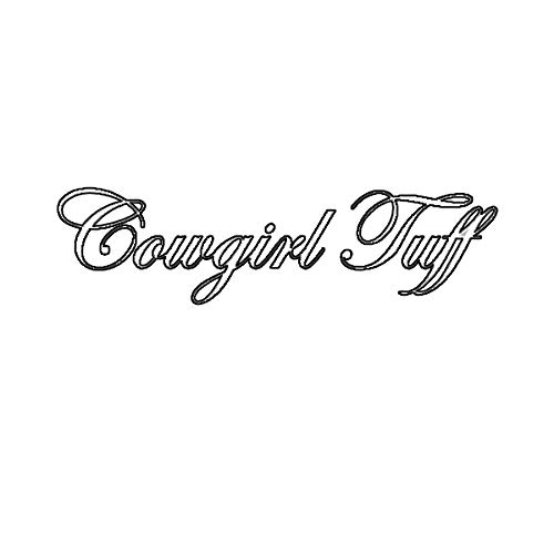EW Designs Cowgirl Tuff Vinyl Decal - 5