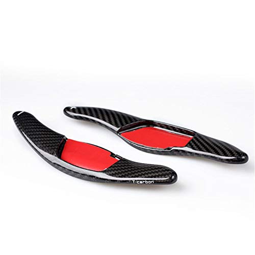 Genuine Pure Carbon Fiber Steering Wheel Paddle Shifters for Toyota Reiz Corolla Camry - Black | Racing & Performance Driving Accessories