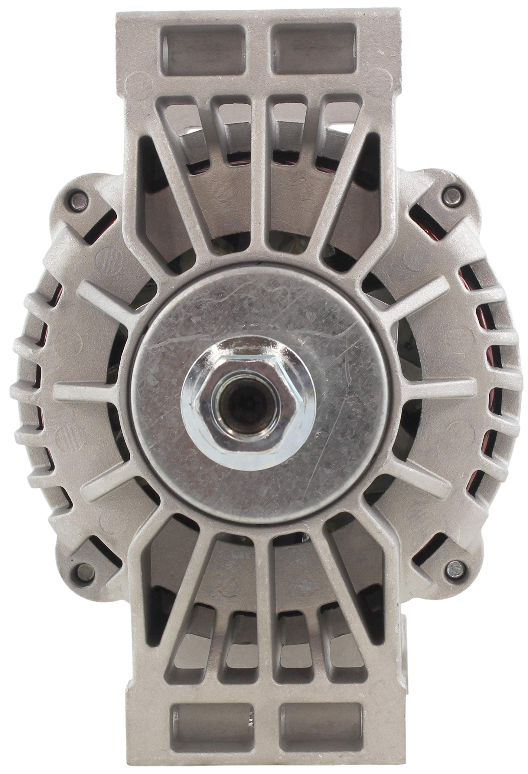 Delco Style 24V 70A Pad Mount Starter - Self-Excited Internal Regulator with Covered Plug & Internal Fan (No Pulley) - 5/16