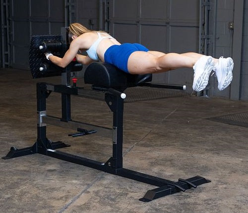 Body Solid Commercial Glute Ham Developer (GHD) - Professional Strength Training Equipment for Home & Gym - Perfect for CrossFit, Weightlifting & Core Workouts