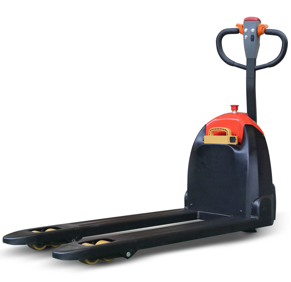 Electric Pallet Truck with Lithium Battery - Heavy Duty Powered Pallet Jack for Warehouse, Loading Dock & Industrial Use