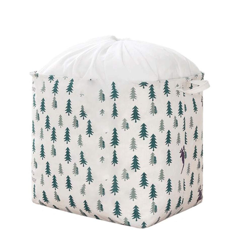 FEIMENGALL Large Fabric Storage Box - 50 x 40 x 50cm Waterproof Oxford Cloth Organizer for Clothes, Toys & Household Items | Wardrobe, Moving & Home Organization Solution
