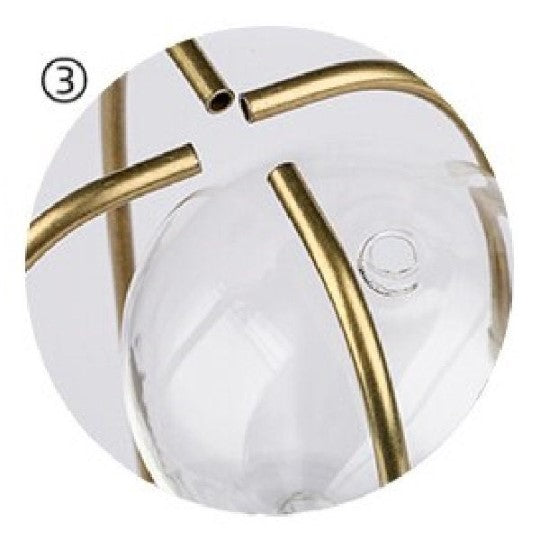 Square Brass Rotating Hourglass Kit - 3/5/10 Minute Sand Timer for Home Office Decor, Meditation & Productivity Tool - Perfect for Desk Decor, Yoga Studio, Classroom & Gift Giving