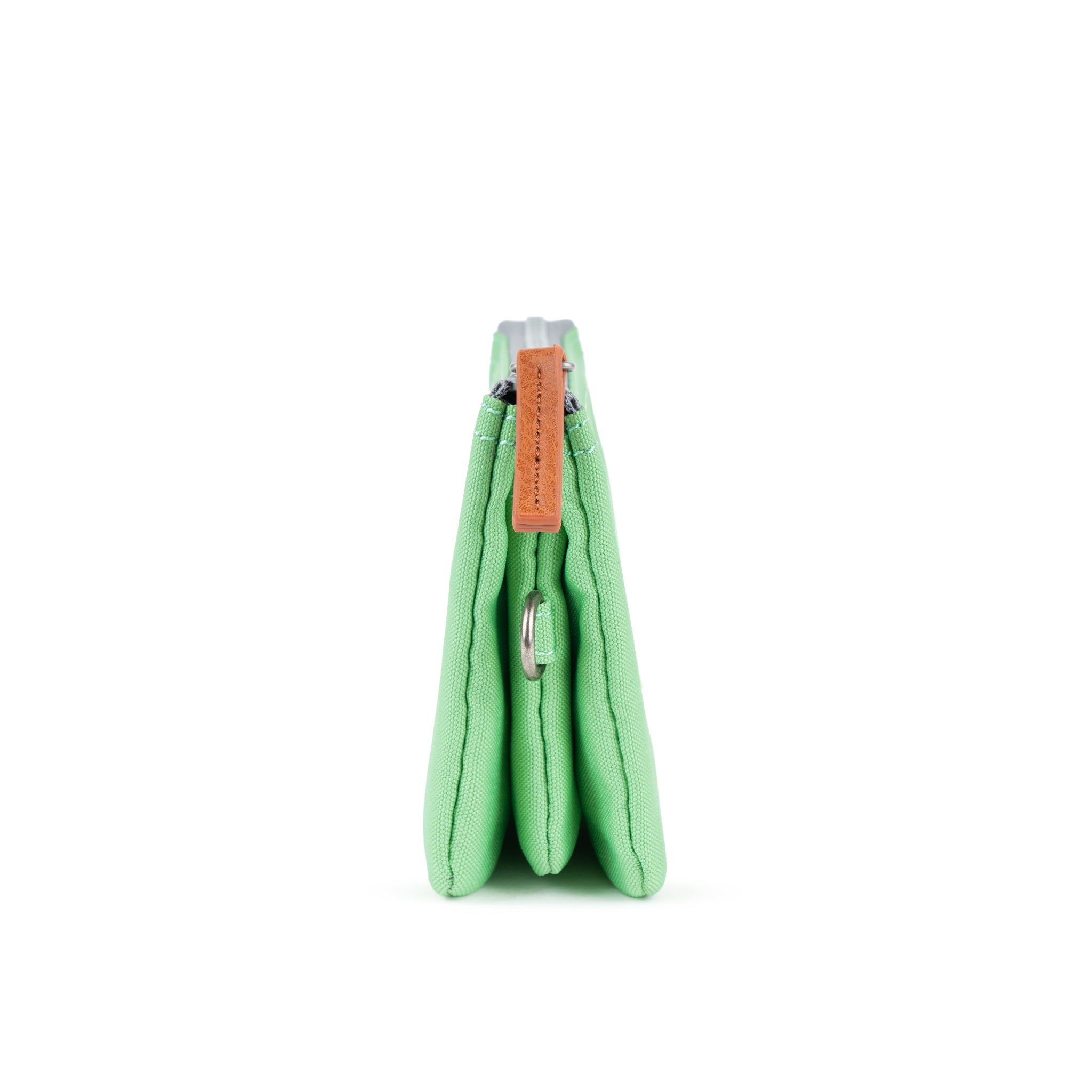 Eco-Friendly Carnaby Crossbody Bag with Adjustable Wrist Strap - Peppermint Recycled Canvas Tote for Women | Perfect for Shopping, Travel & Daily Essentials