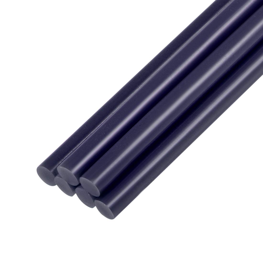 uxcell Mini Hot Glue Sticks for Glue Gun - 0.27 x 4 Inch Dark Blue Adhesive (6 Pack) - Perfect for DIY Crafts, Home Repairs & School Projects
