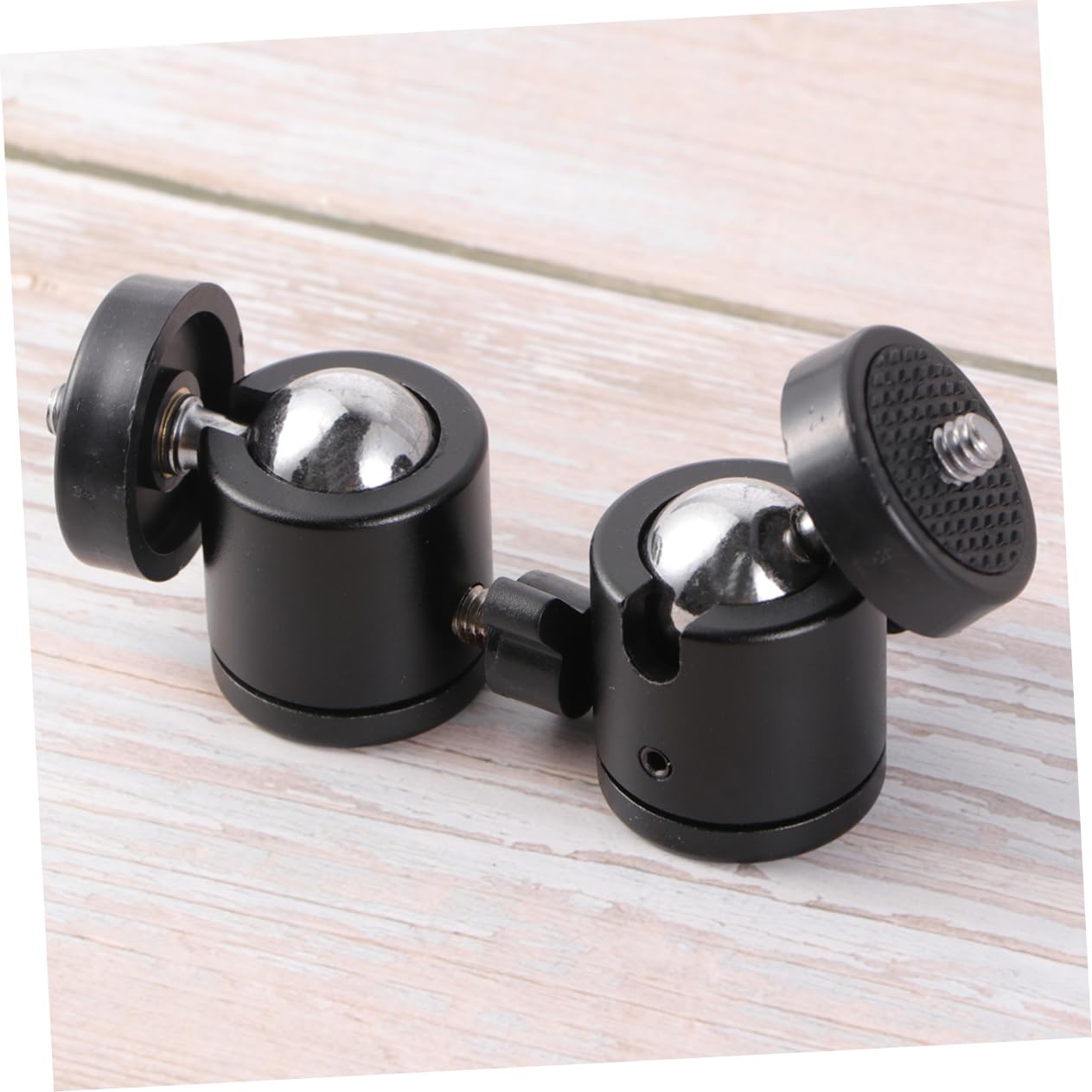 360° Mini Tripod Stand with Ball Head - 2 Pack Compact Camera Tripod for DSLR, Smartphone, GoPro - 1/4