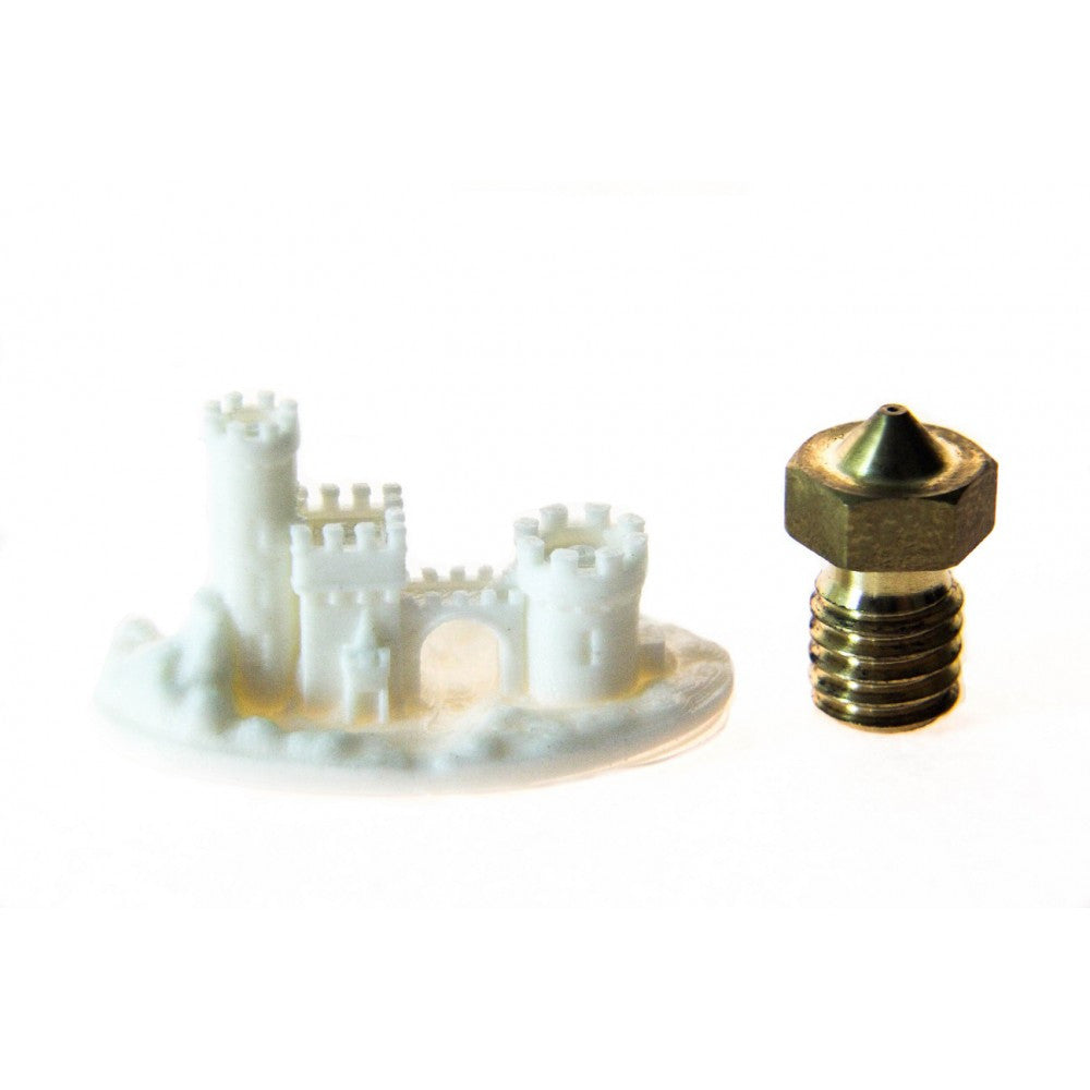 E3D V6 High Resolution 0.15mm Nozzle for 1.75mm Filament - Perfect for Detailed 3D Printing Miniatures & Precision Models