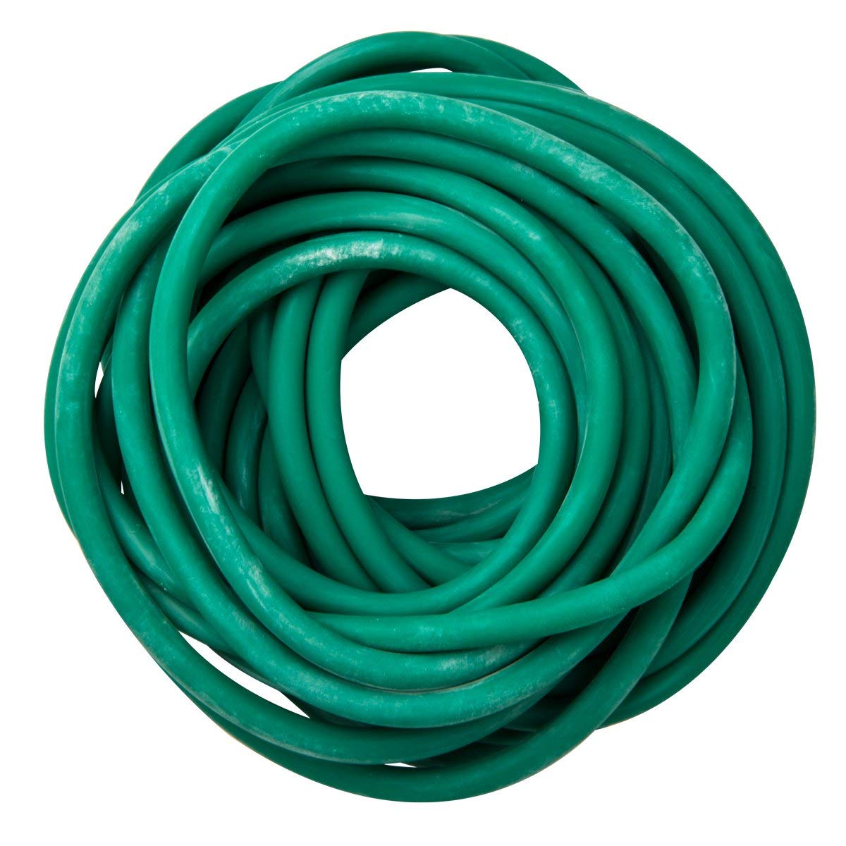 CanDo Resistance Band Level 3, 25ft Latex-Free Green - Home & Gym Workouts