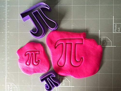 Pi-Shaped Cookie Cutter - 4 Inch Stainless Steel Baking Tool for Pi Day, Math-Themed Parties & Geometric Desserts