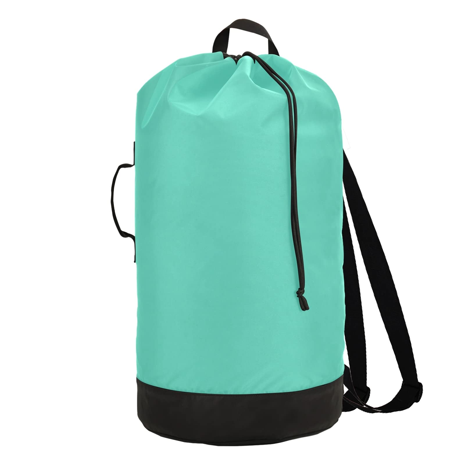 Large Heavy Duty Teal Laundry Backpack - Waterproof Washable College Laundry Bag with Shoulder Straps for Dorm, Camping & Travel | Perfect for Students, Outdoor Adventures & Gym Use