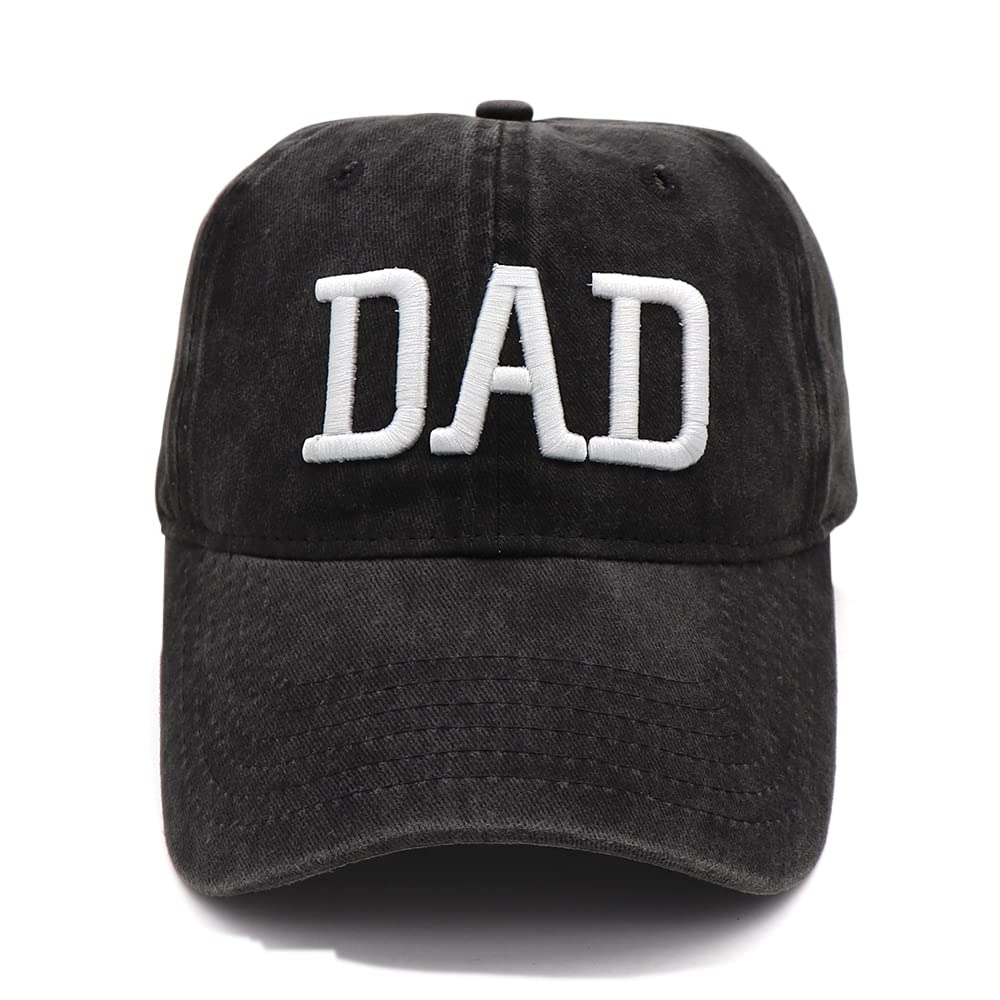 Embroidered Baseball Cap for New Parents - Adjustable Dad & Mom Hats - Perfect Couple Gift for Men & Women | Ideal for Outdoor Activities, Family Photos & Newborn Announcements