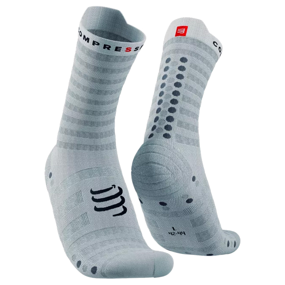 Compressport Pro Racing v4.0 Ultralight Running Socks for Men & Women - High Performance Athletic Socks for Marathon, Trail Running & Cycling - Breathable & Cushioned Support
