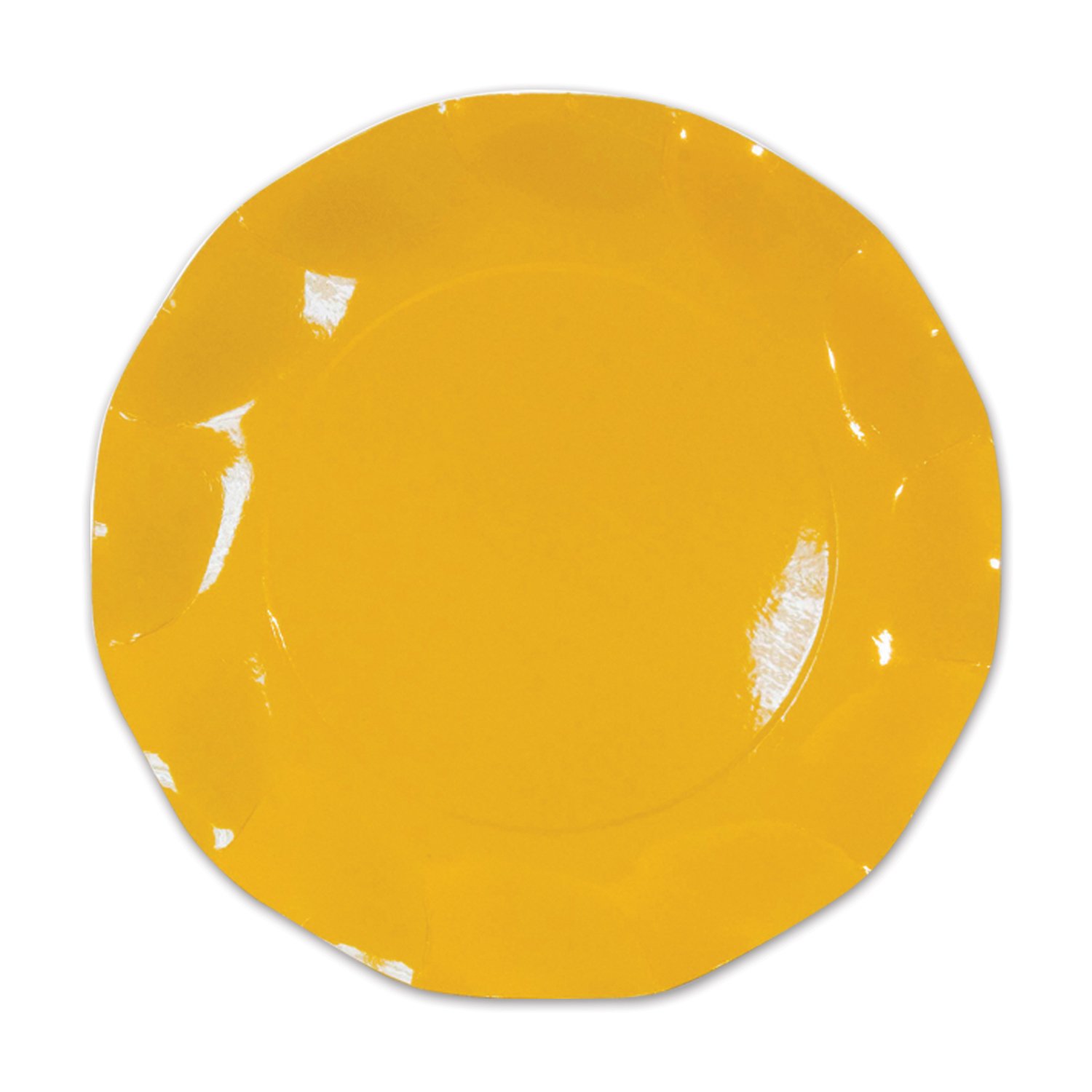 12-Pack Small Yellow Plates for Parties, Picnics & Everyday Dining – Durable Melamine Dishware Set