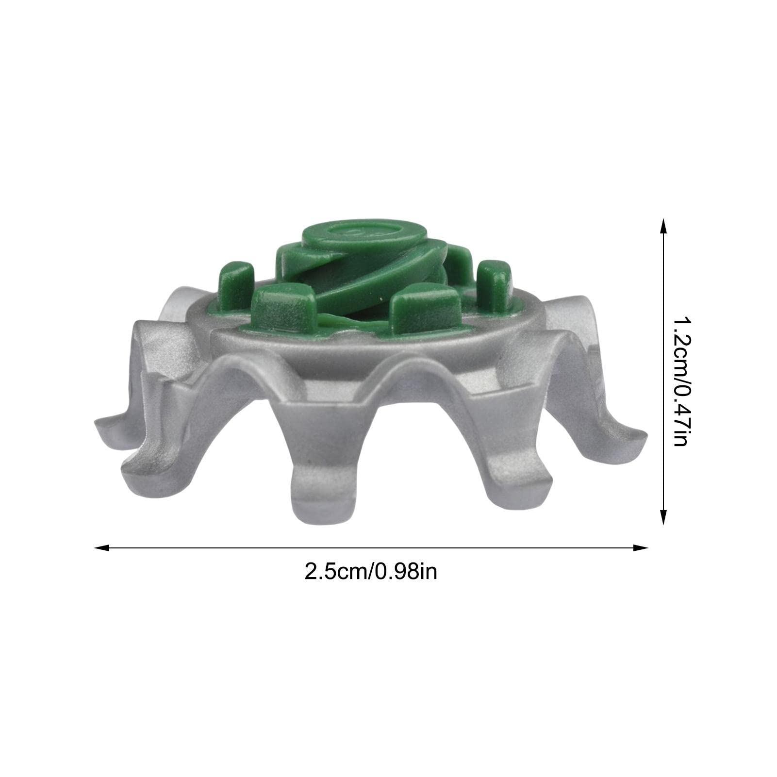 Golf Spikes Replacement Cleats - Easy to Install Soft Studs for Golf Shoes | Compatible with Most Golf Shoes | Perfect for Course Play & Practice Sessions