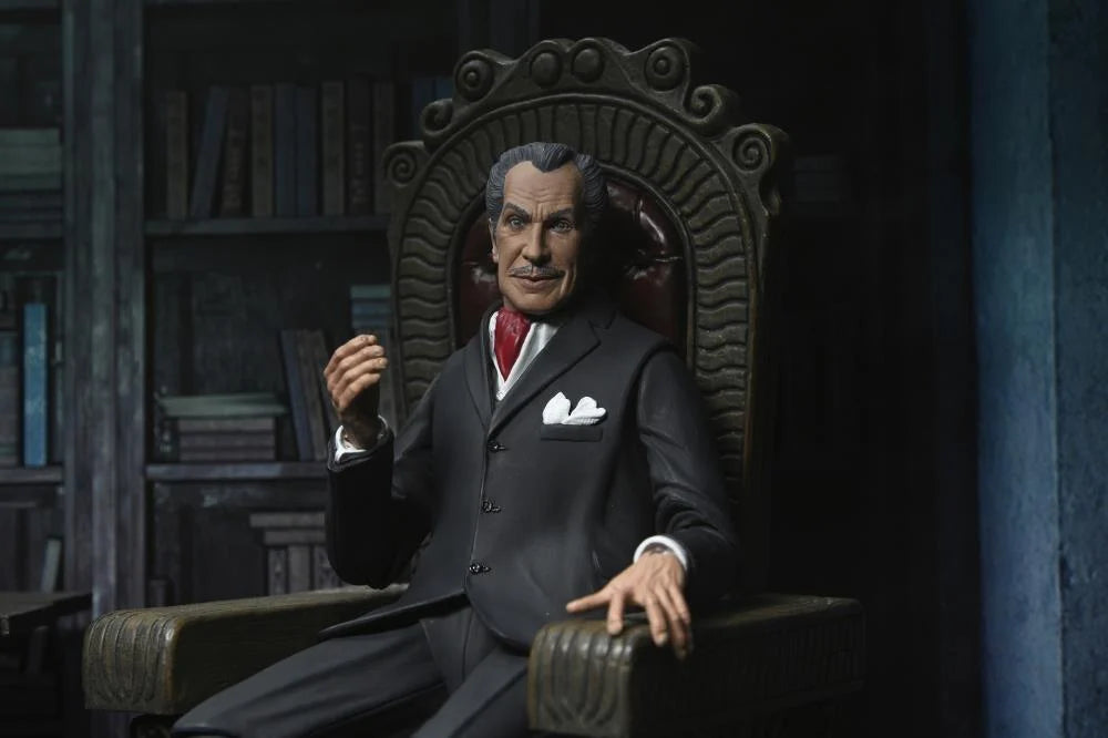 Vincent Price Ultimate Action Figure by NECA - Horror Movie Collectible for Fans & Display Scenes