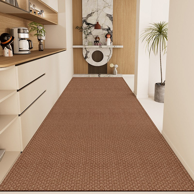 Modern Long Hallway Runner Rugs - Non-Slip Entryway Carpet for Kitchen, Living Room & High Traffic Areas - Soft & Durable Home Decor (5x2 ft, Gray)