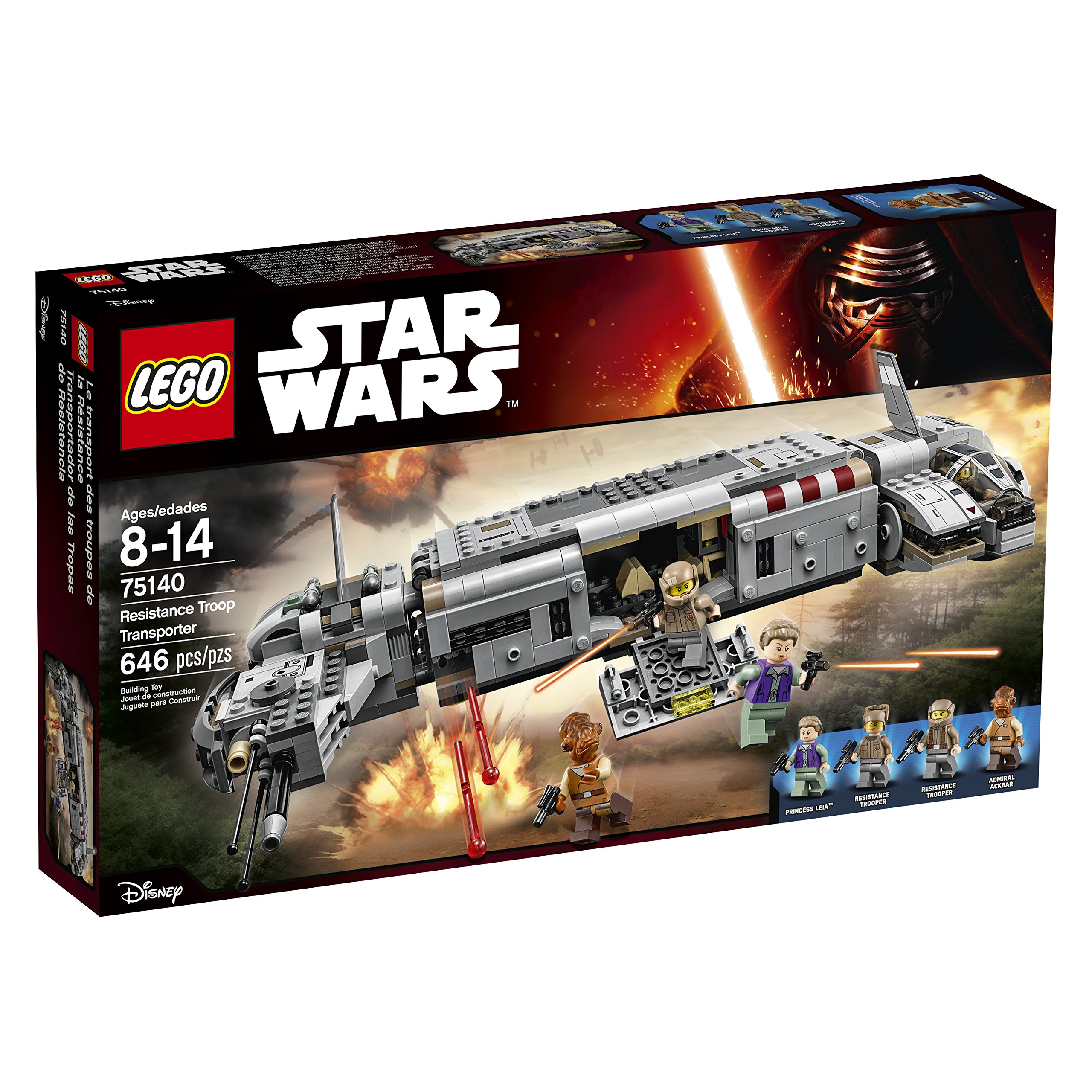 LEGO STAR WARS The Mandalorian TVC 2 Building Kit (646 Pieces) - Ultimate Collector Series for Adults & Kids, Perfect for Display & Creative Play