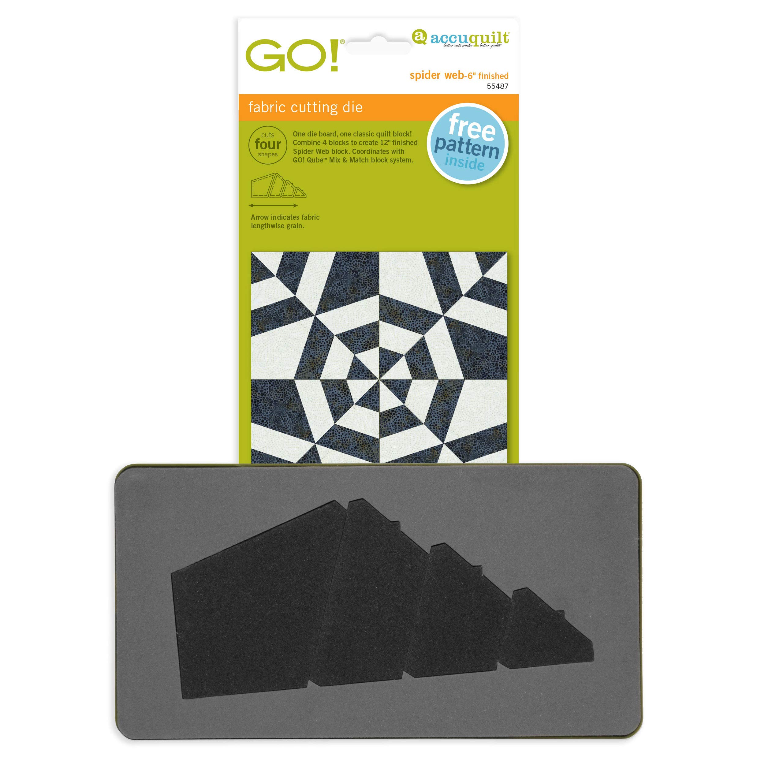 AccuQuilt GO! Spider Web Die - 6