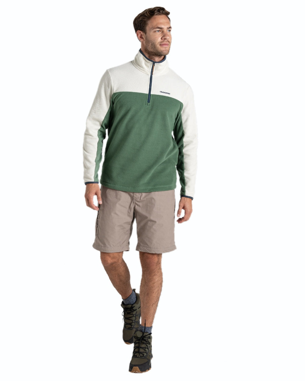 Craghoppers Men's Kiwi Convertible Recycled Trousers - Lightweight Quick-Dry Outdoor Pants for Hiking, Camping & Travel - Eco-Friendly Convertible to Shorts