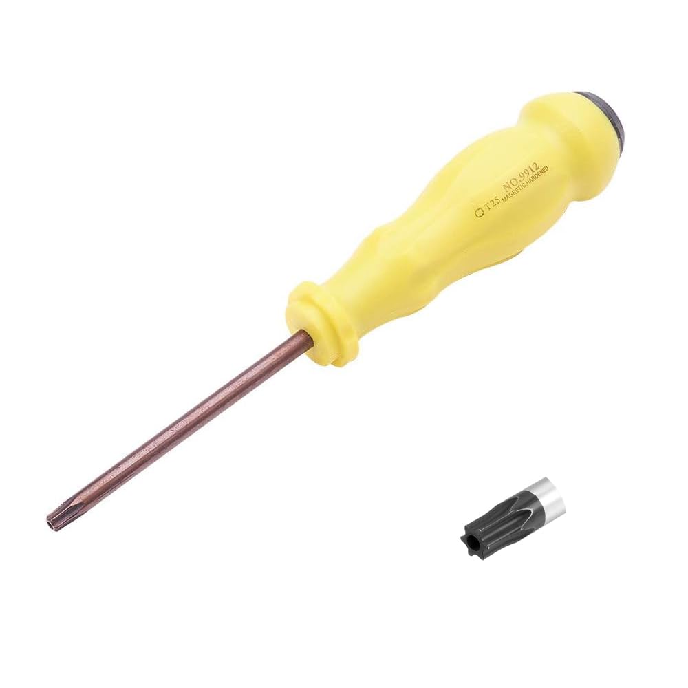 Magnetic Torx Screwdriver T25 - 75mm S2 Steel for Home Repair & DIY Crafts