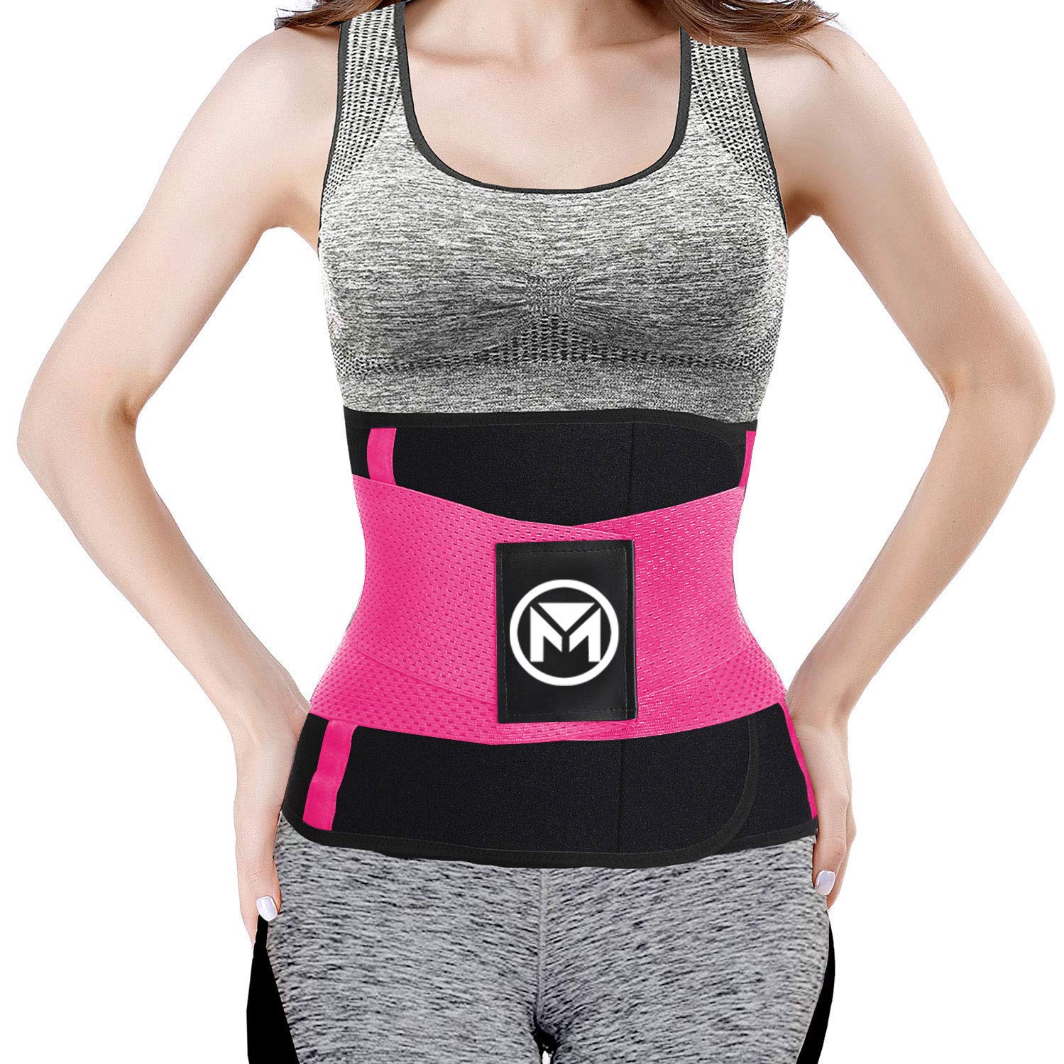 Moolida Waist Trainer Belt for Women & Men - Slimming Waist Trimmer, Workout Belt, Back Support for Fitness & Posture Correction - Perfect for Gym, Running, Weight Loss & Daily Wear