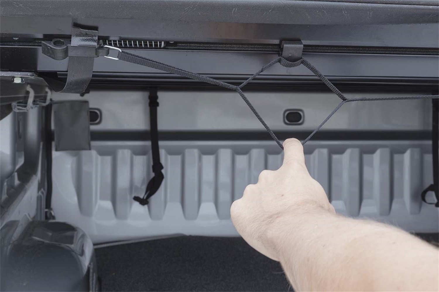 Agri-Cover Access 61279 Black Roll-Up Truck Bed Tonneau Cover - Tool Box Edition | Durable & Weatherproof Pickup Truck Accessory for Hauling & Outdoor Adventures