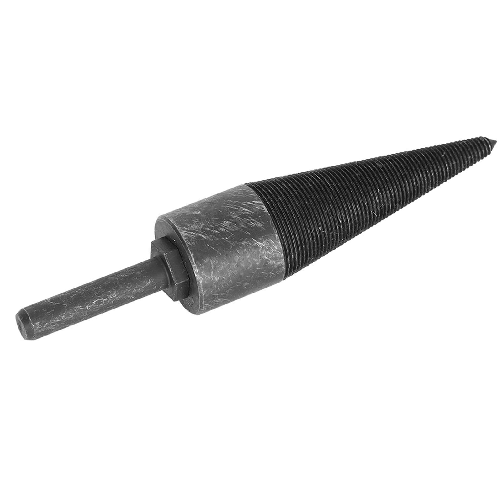 1.3 Inch High Hardness Wood Splitter Drill Bit - Firewood Splitting Cone Reamer Punch Tool for Home Woodworking & DIY Projects | Perfect for Log Splitting, Fireplace Wood Preparation & Outdoor Camping