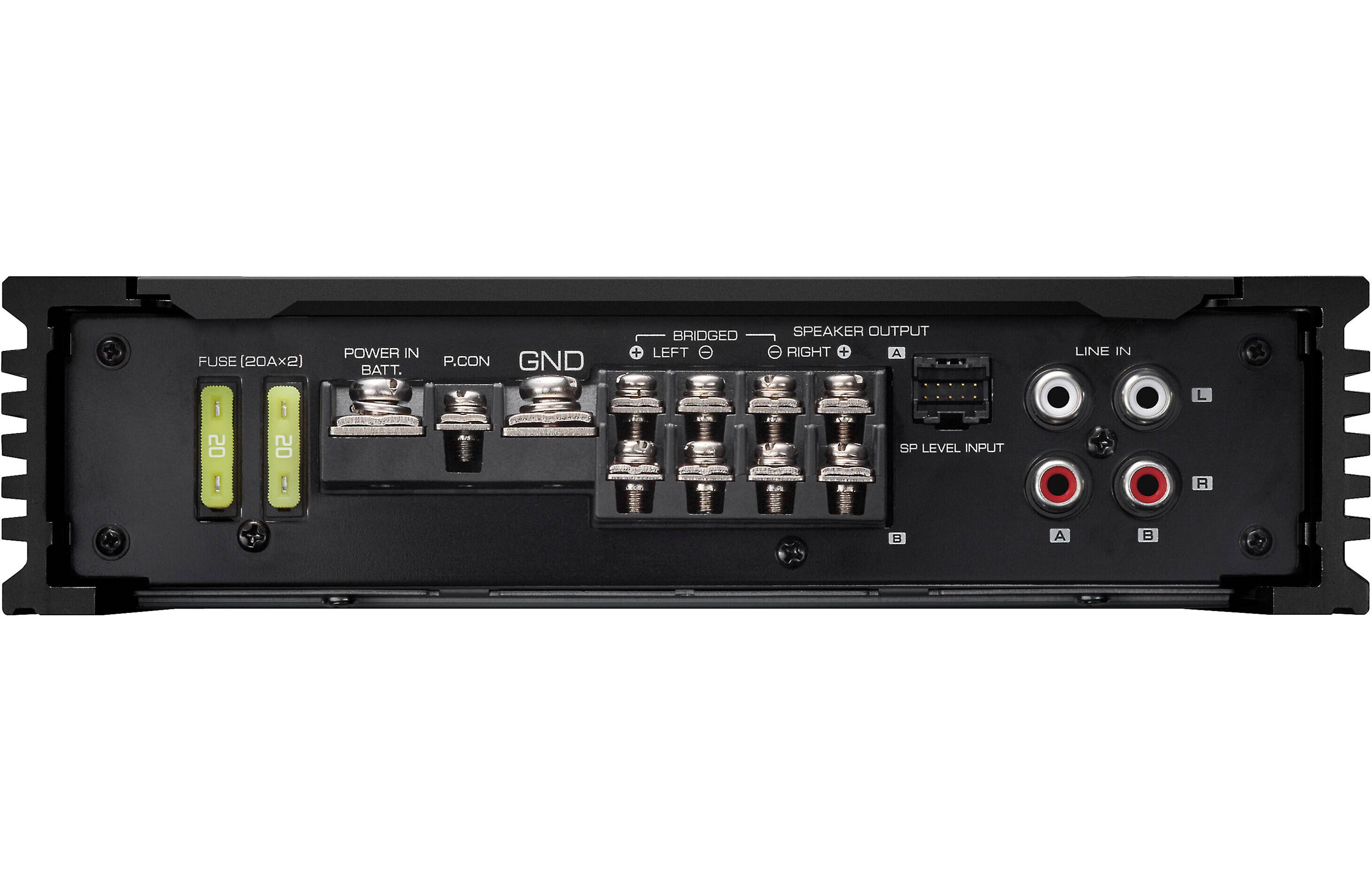 Kenwood Excelon X302 4-Channel Class D Mono Power Amplifier - High-Performance Car Audio System for Enhanced Bass & Clear Sound | Perfect for Car Stereo Upgrades & Custom Audio Installations