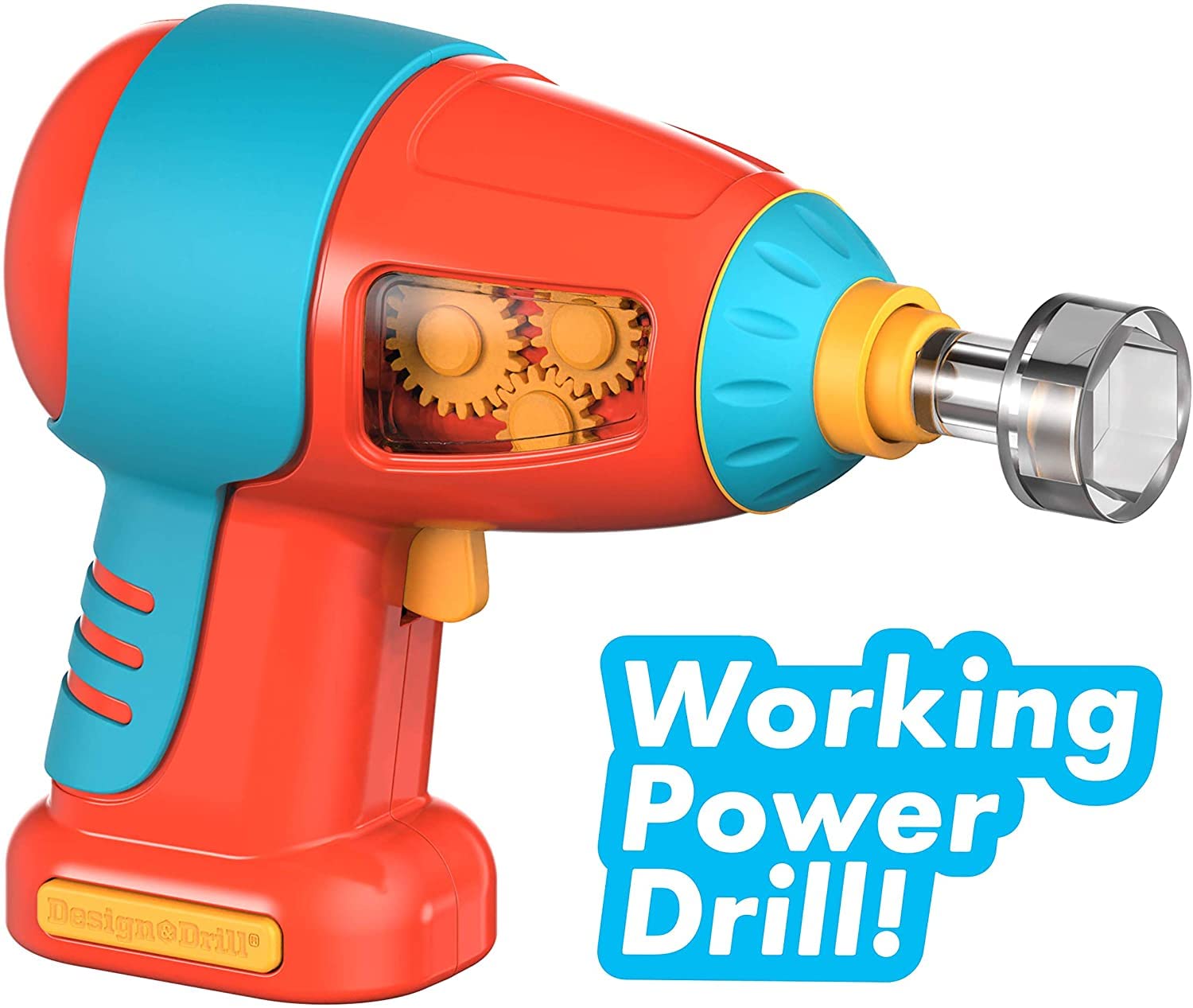 Educational Insights Design & Drill Bolt Buddies Recycling Truck Toy - Electric Drill Take Apart STEM Learning Toy for Kids Ages 3+ | Pretend Play, Early Engineering Skills & Fine Motor Development