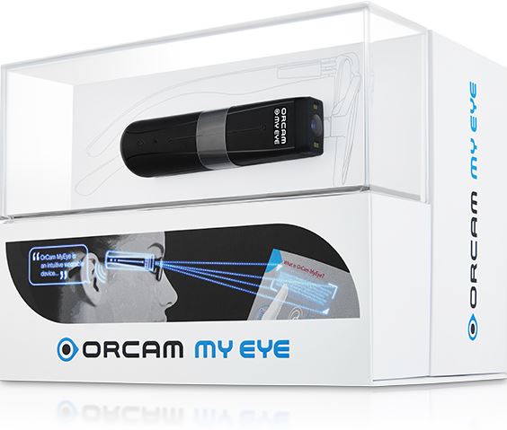 OrCam MyEye 2 - Wearable AI Assistive Device for Visually Impaired | Hands-Free Reading, Face Recognition & Object Identification | Daily Living Aid for Independence