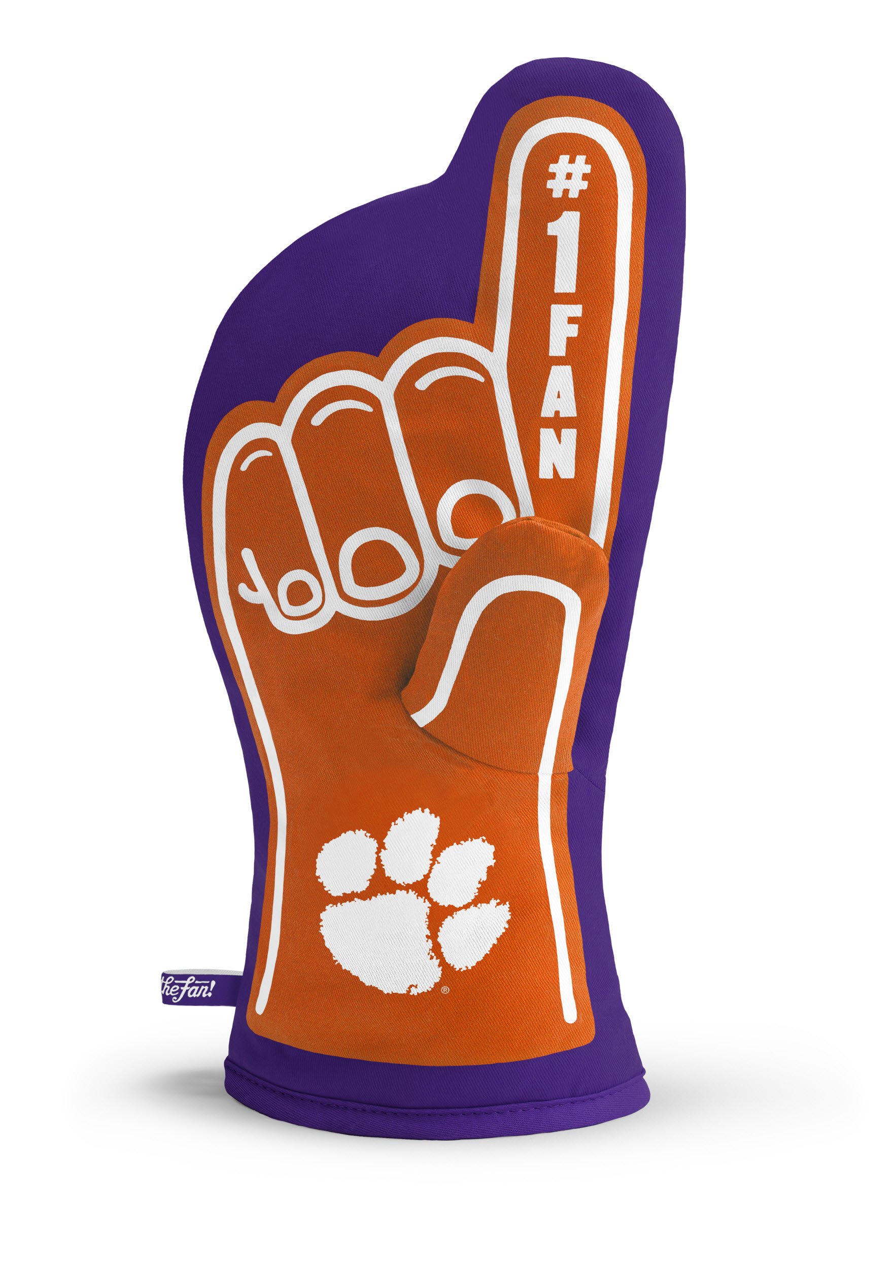 YouTheFan NCAA #1 Oven Mitt - Heat Resistant & Team Spirit Kitchen Glove for Baking, Grilling & Cooking - Perfect for College Sports Fans & Game Day Parties