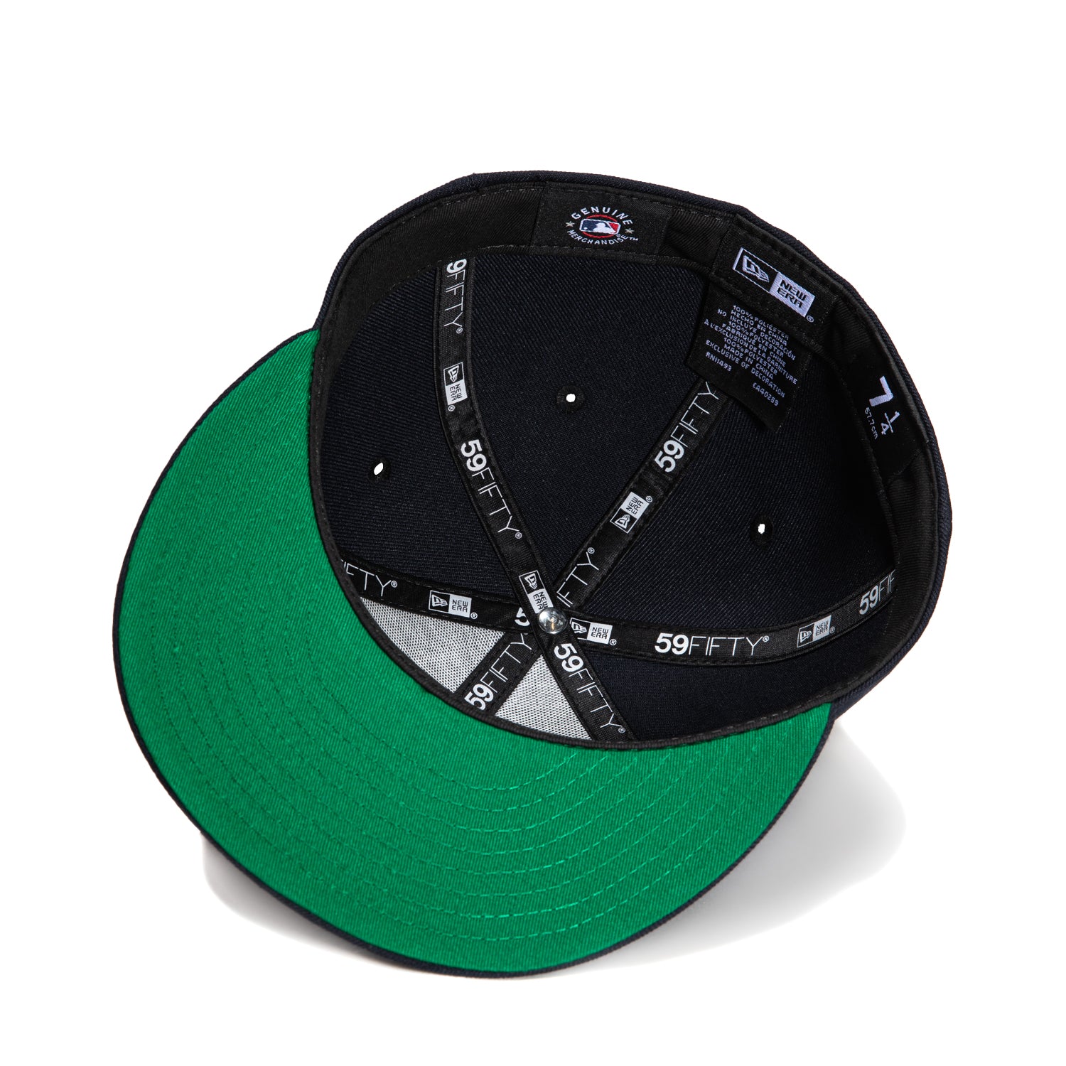 New Era 59Fifty Cleveland Guardians Script Baseball Cap - Navy, White & Red Adjustable Snapback Hat for Men & Women | Perfect for Baseball Games, Sports Fans & Streetwear Fashion