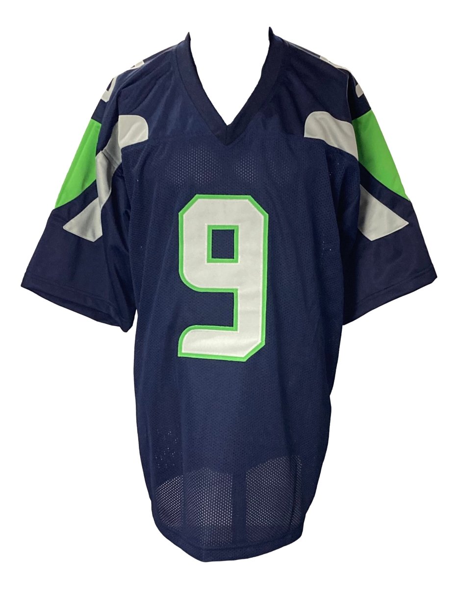 Kenneth Walker III Seattle Seahawks Signed Navy Blue Football Jersey - Authentic Autographed NFL Jersey for Collectors & Fans - Perfect for Memorabilia Displays & Game Day Outfits