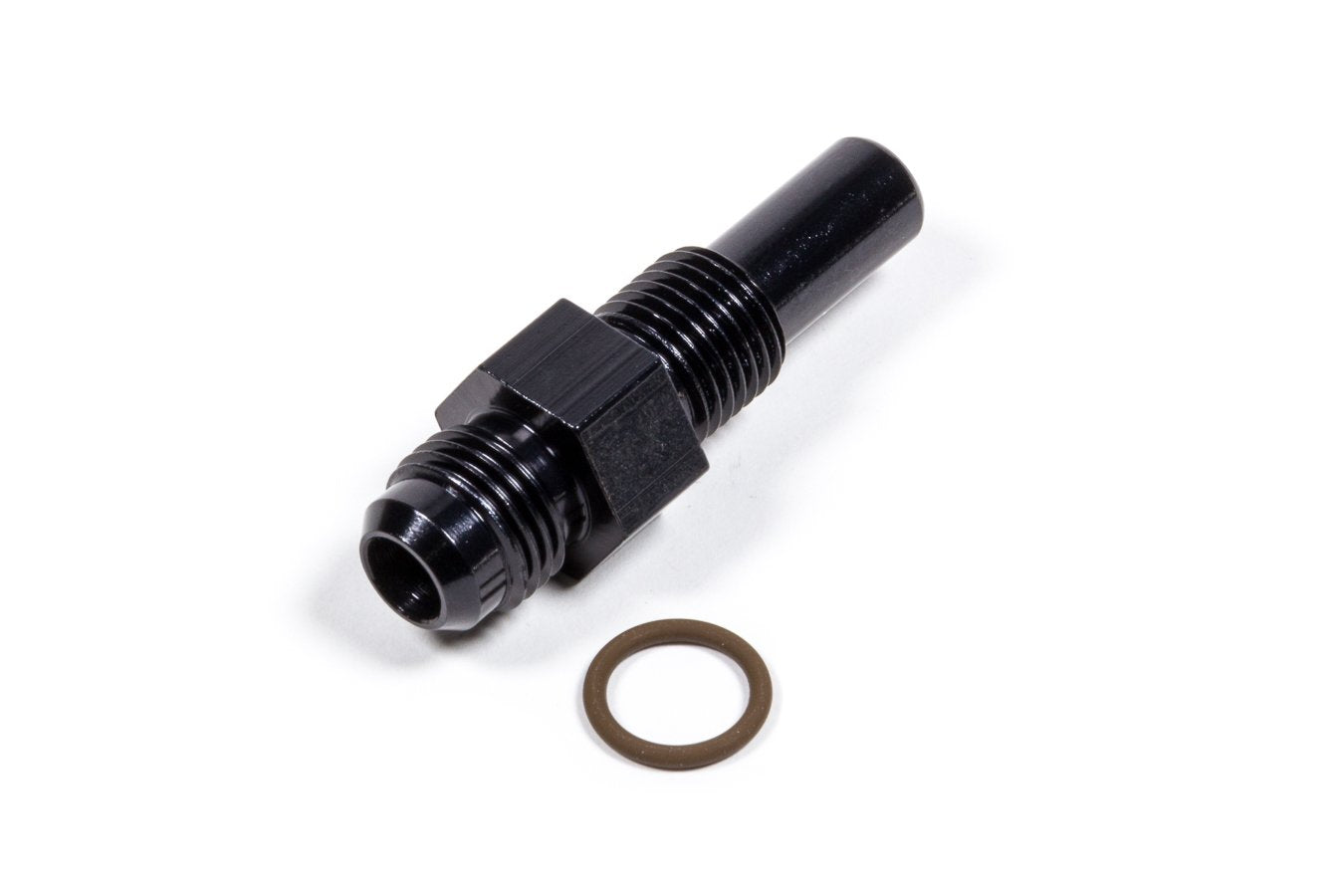 Fragola 6AN x 1/4 NPS 4L80E Transmission Fitting 481672 BL - High Performance Fuel Line Connector for GM 4L80E Transmissions, Perfect for Racing & Automotive Upgrades