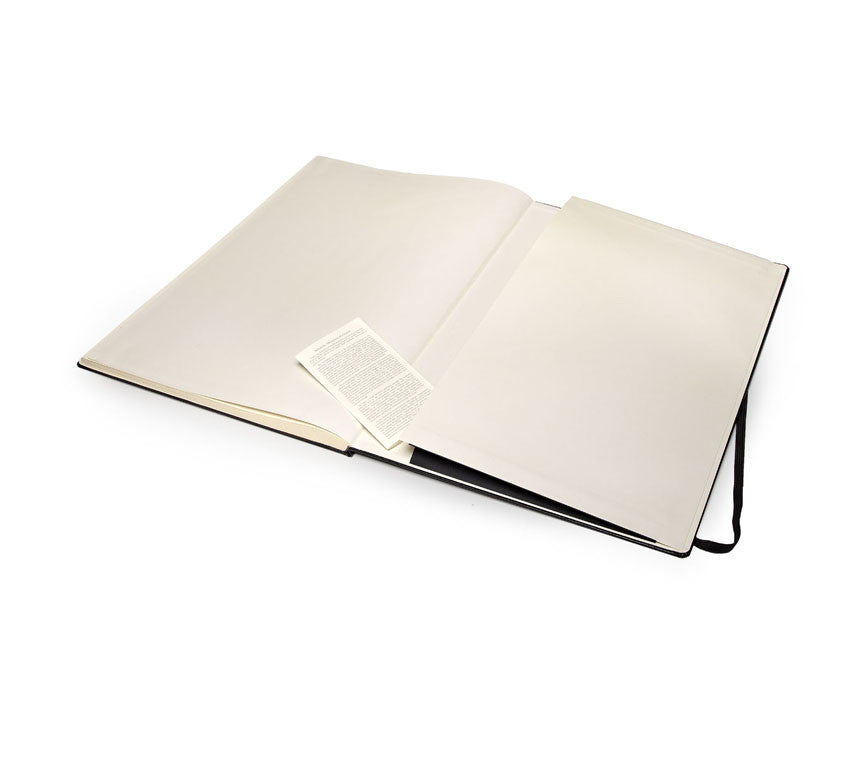 Moleskine Art Plus Folio Plain Hardcover Sketchbook - Premium Drawing Notebook for Artists, Students & Professionals - Perfect for Sketching, Journaling & Creative Projects