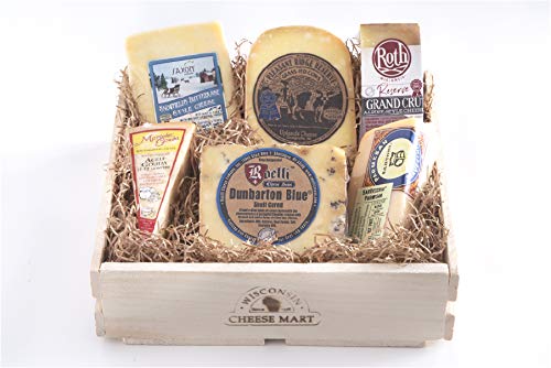 Premium Artisan Cheese Gift Box | Handcrafted Wisconsin Cheese Assortment | Award-Winning Gourmet Cheese Selection | Perfect for Charcuterie Boards, Wine Pairings & Holiday Gifting
