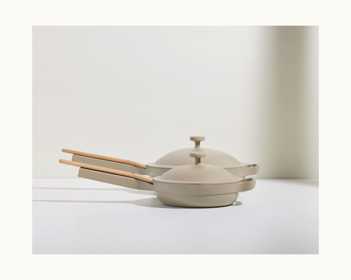 Mini Always Pan 2.0 - Nonstick Ceramic Cookware Set, 8-Inch Small Frying Pan with Lid - Perfect for Eggs, Omelets & Single-Serve Meals - Ideal for Small Kitchens, Dorms & RV Cooking