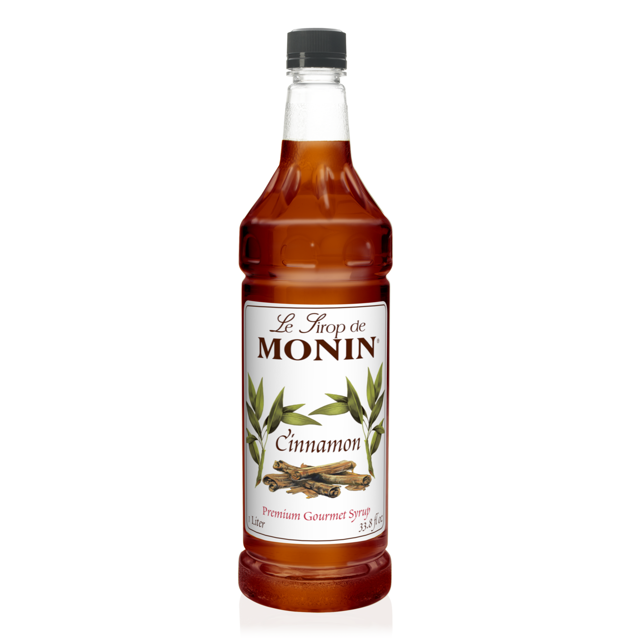 Monin Cinnamon Syrup - Premium Cocktail & Coffee Flavoring Syrup for Barista, Baking & Desserts | Perfect for Lattes, Cocktails, Pancakes & More