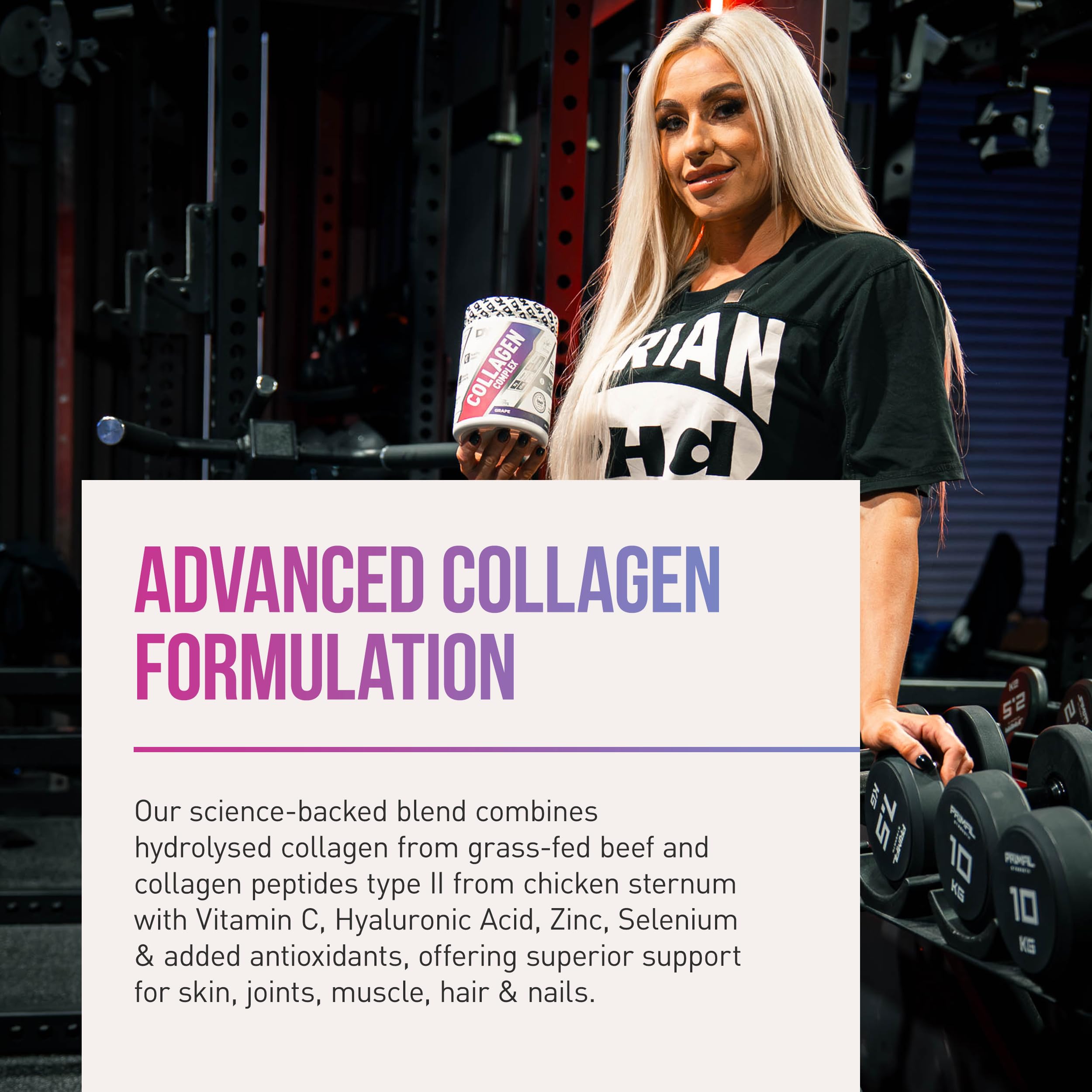 DY Nutrition Collagen Complex 300g - Hydrolyzed Collagen Peptides Powder for Skin, Hair & Nails - Supports Joint Health & Anti-Aging - Unflavored Protein Supplement for Smoothies, Coffee & Baking