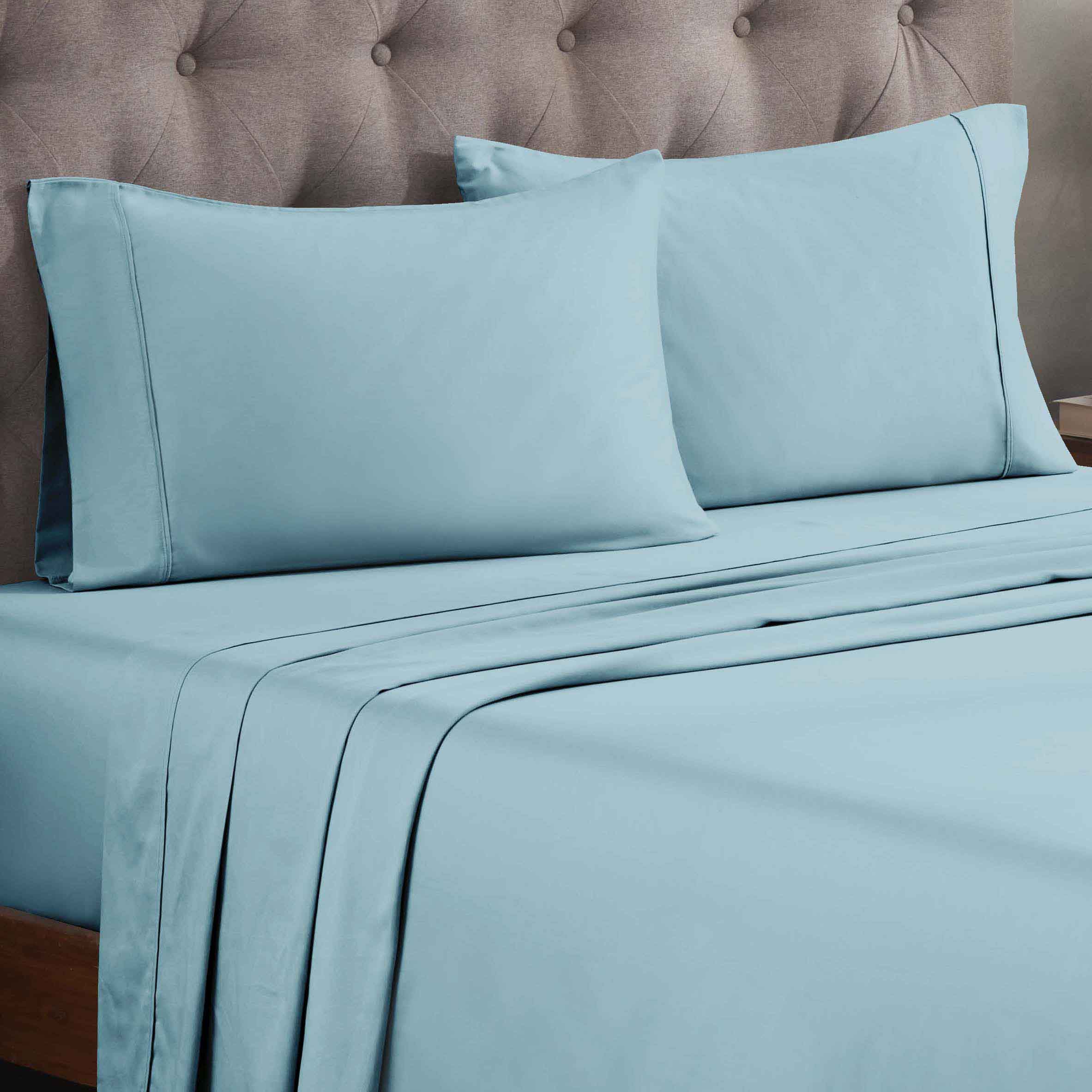 Premium 300 Thread Count Egyptian Cotton Bed Sheet Set - Soft, Breathable & Durable for Ultimate Comfort - Perfect for Luxury Bedrooms & Hotels