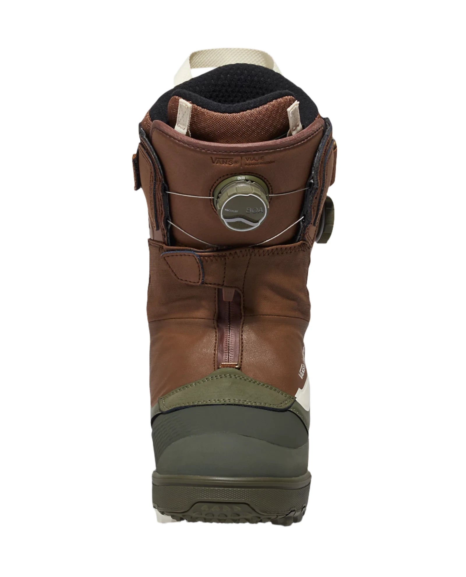 VANS Viaje Range Edition X Hana Beaman Women's Snowboard Boots - Grape Leaf/Brown (2025) | Warm & Comfortable for Winter Sports & Snowboarding Adventures