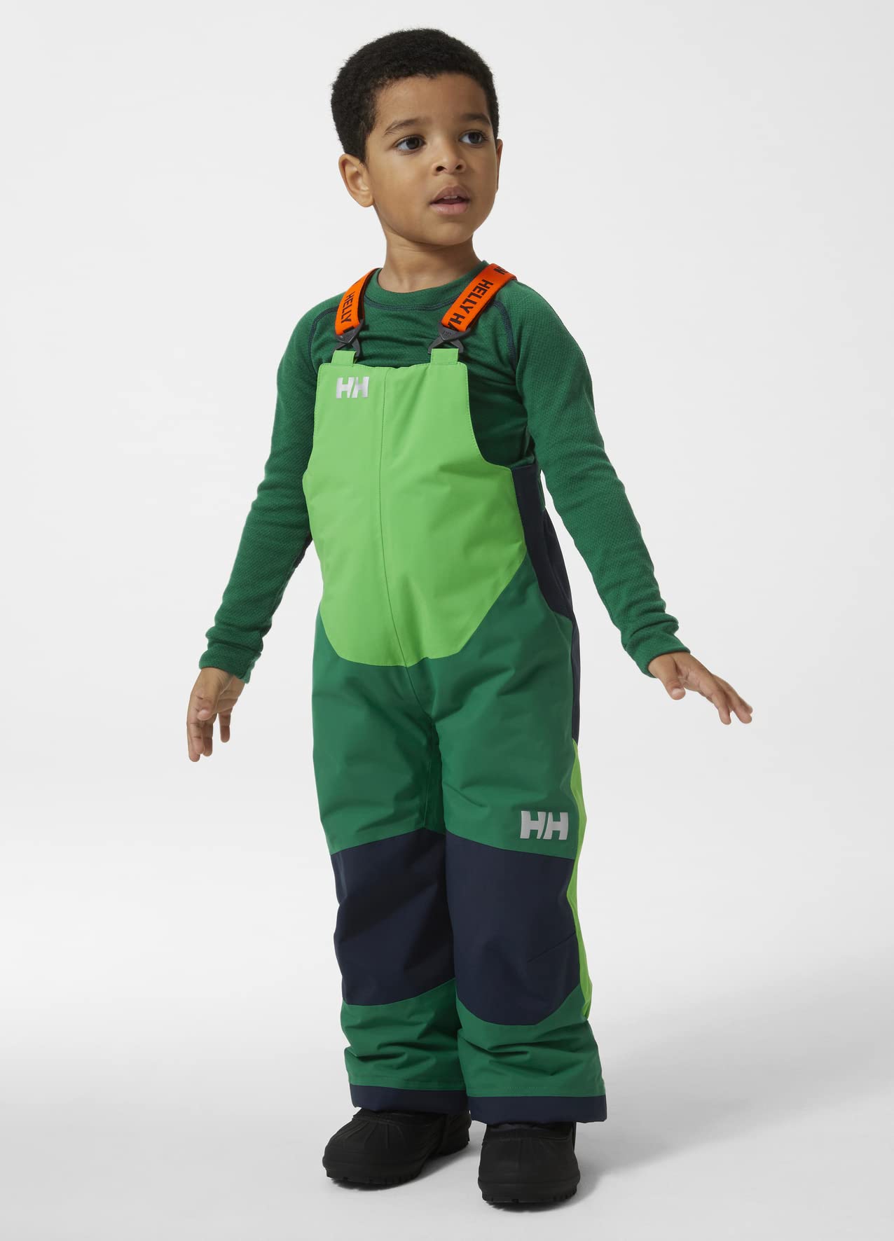 Helly Hansen Kids Unisex Rider 2 Insulated Waterproof Windproof Ski Bib Pants - Warm Winter Snow Pants for Boys & Girls - Perfect for Skiing, Snowboarding & Outdoor Winter Activities