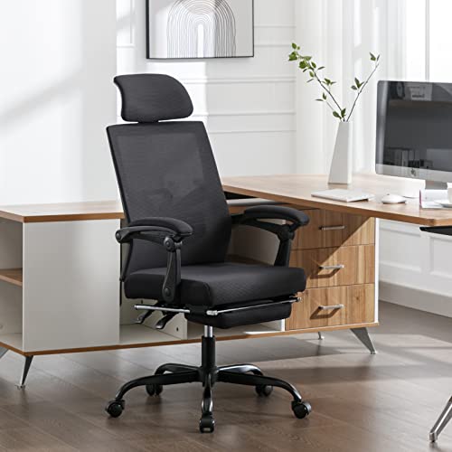 Black With Footrest