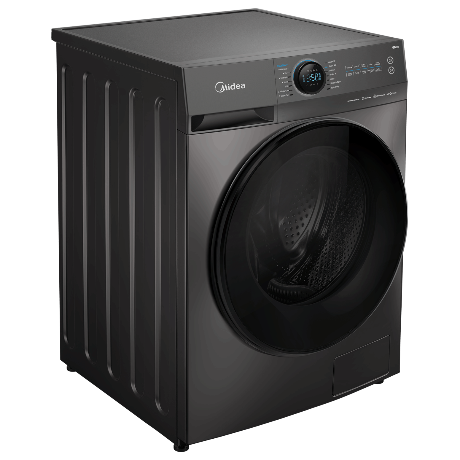MF200W85BT 8.5KG Front Load Washing Machine - Energy Efficient, Quiet Operation for Apartments & Small Homes