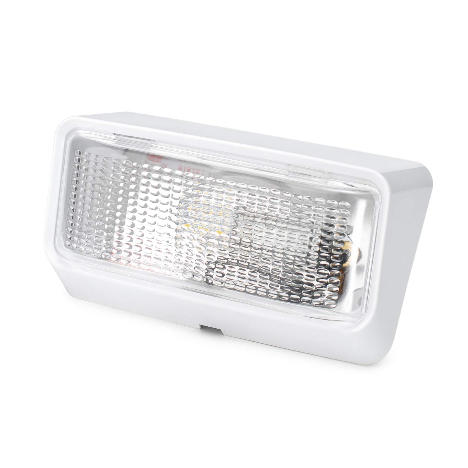 Lumitronics RV 12V LED Outdoor Porch Light - Waterproof Utility Lighting Fixture with Clear & Amber Lenses for Campers, Trailers, Boats - Perfect for Nighttime Safety & Outdoor Adventures